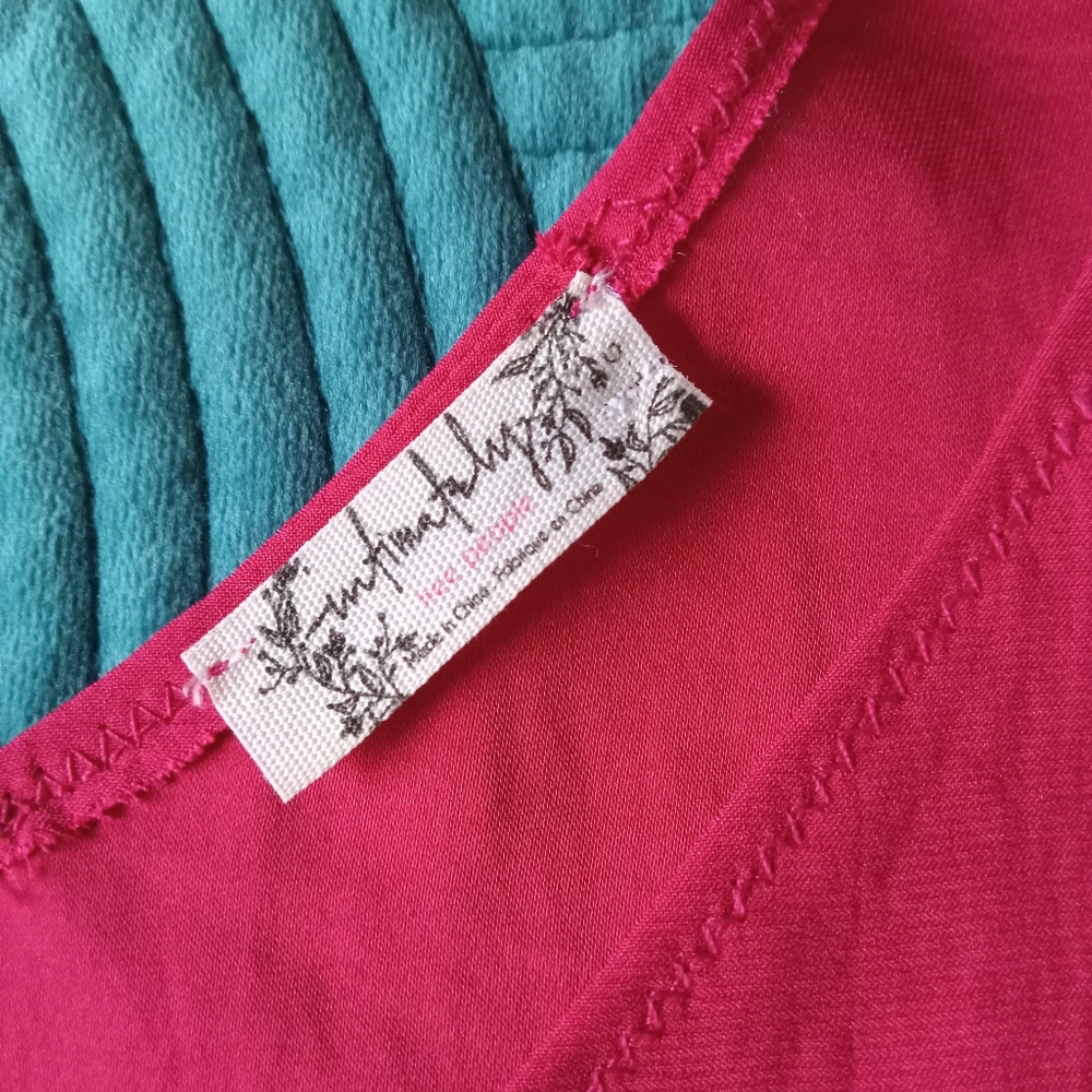 Free People Intimately Sz L/XL Pink Camisole Adjustable Strap Top - Picture 5 of 7